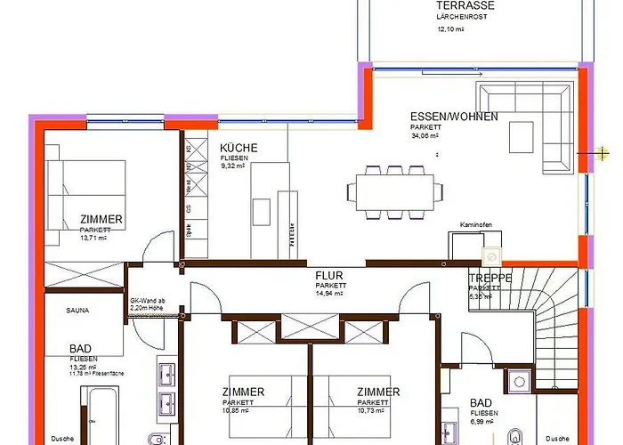 公寓 Smaragdblick Wildkogel *